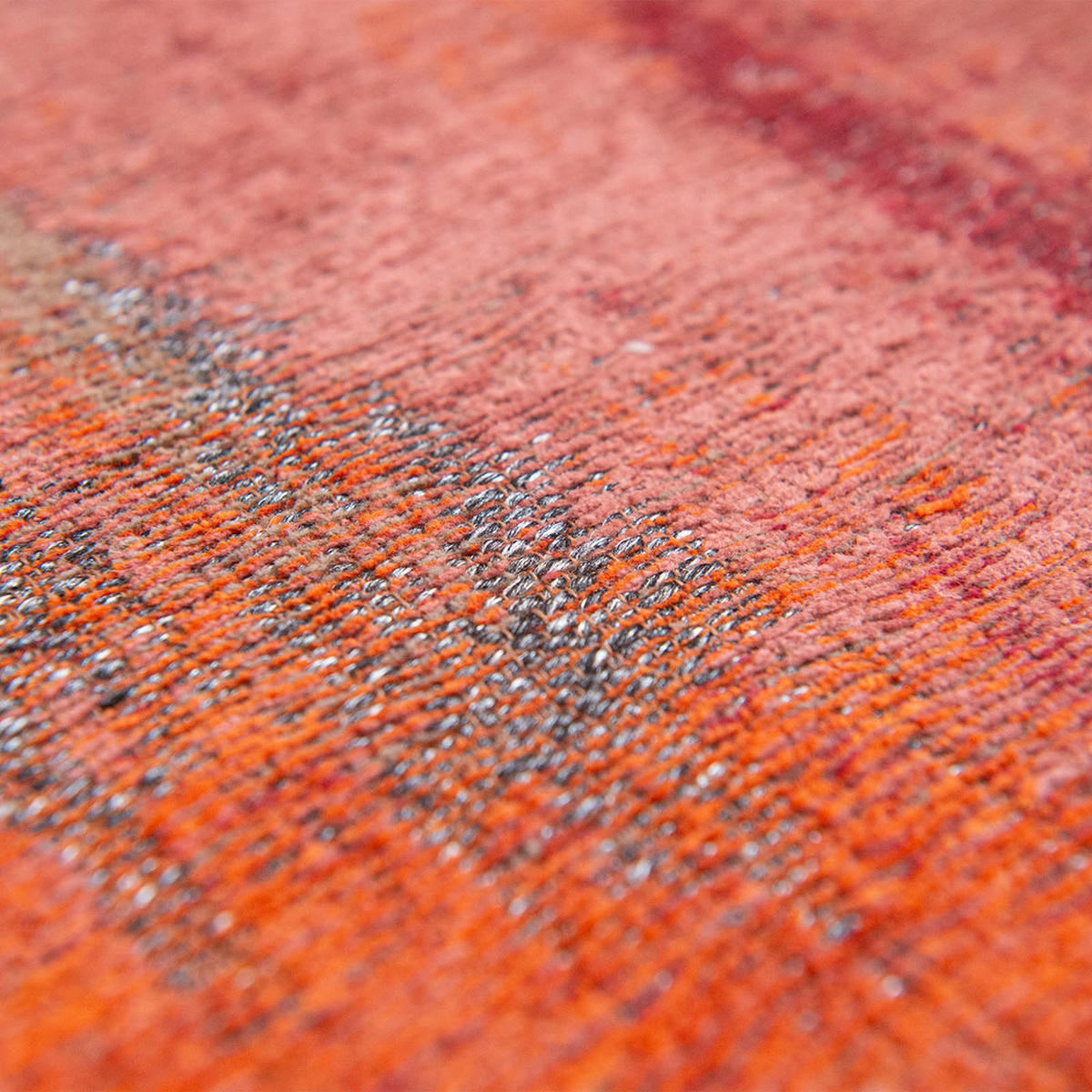 TEPPICH Hibiscus Red Atlantic 170/240 cm - Rot, Textil (170/240cm) - Louis De Poortere