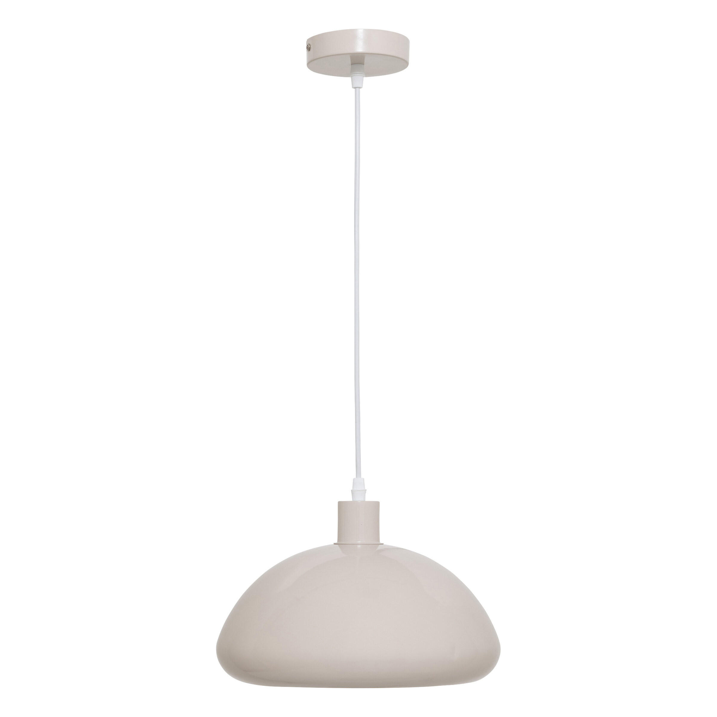 DECKENLAMPE Metall Savio Ø 27 cm - Beige, Metall (27.5/27.5/110cm) - Atmosphera Createur d´interieur