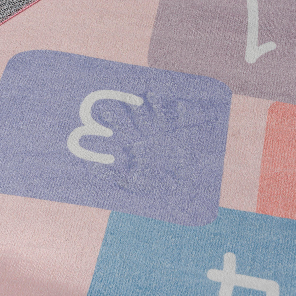 BARNMATTA rosa hopphage - 120 x 170 cm - Rosa, Textil (120/170cm) - Mazovia