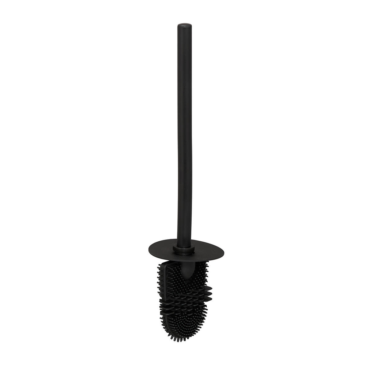 TOILETTENBÜRSTE - Schwarz, Kunststoff/Metall (9.5/40/10cm) - Relaxdays