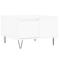 COUCHTISCH Weiß 55x55x36,5 cm Holzwerkstoff - Weiß, Holzwerkstoff (55/55/36.5cm) - furnicato