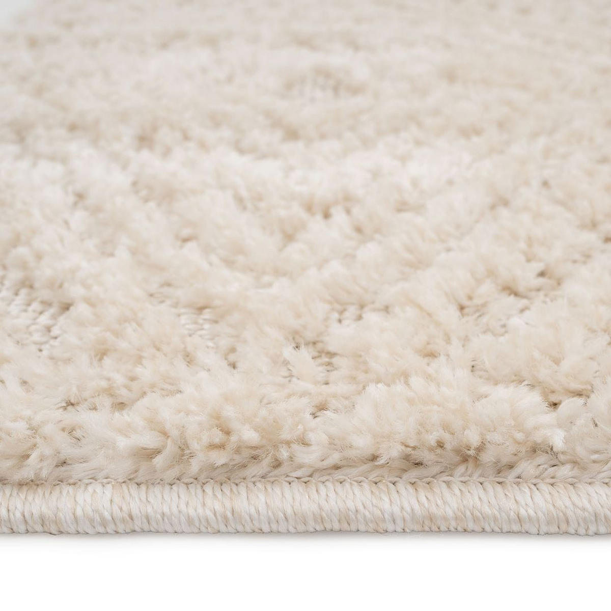 WEBTEPPICH Elino Beige - Beige, Textil (120/170cm) - Kukoon Rugs
