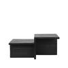 COUCHTISCH Skip Schwarz 50/90/40 cm - Schwarz, Holz (50/90/40cm) - LABEL51