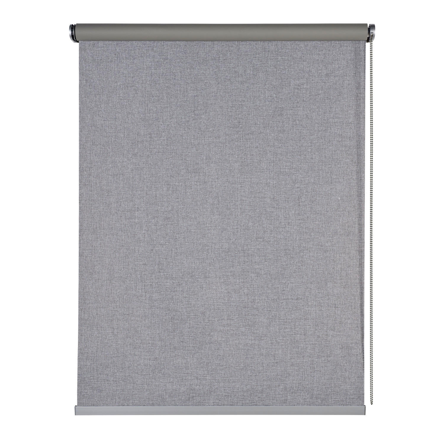 VERDUNKELUNGSROLLO Grau 180x250 cm - Grau, Kunststoff (180/250cm) - STORESDECO