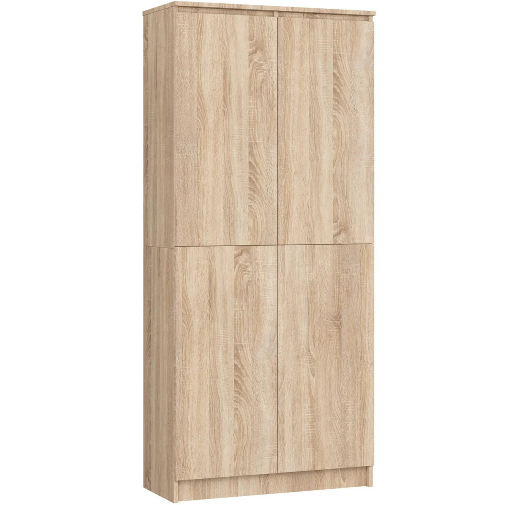 STANDREGAL Eiche Sonoma 180/80/35 - Sonoma Eiche, Holzwerkstoff (80/180/35cm) - RAUMHIRSCH FURNITURE