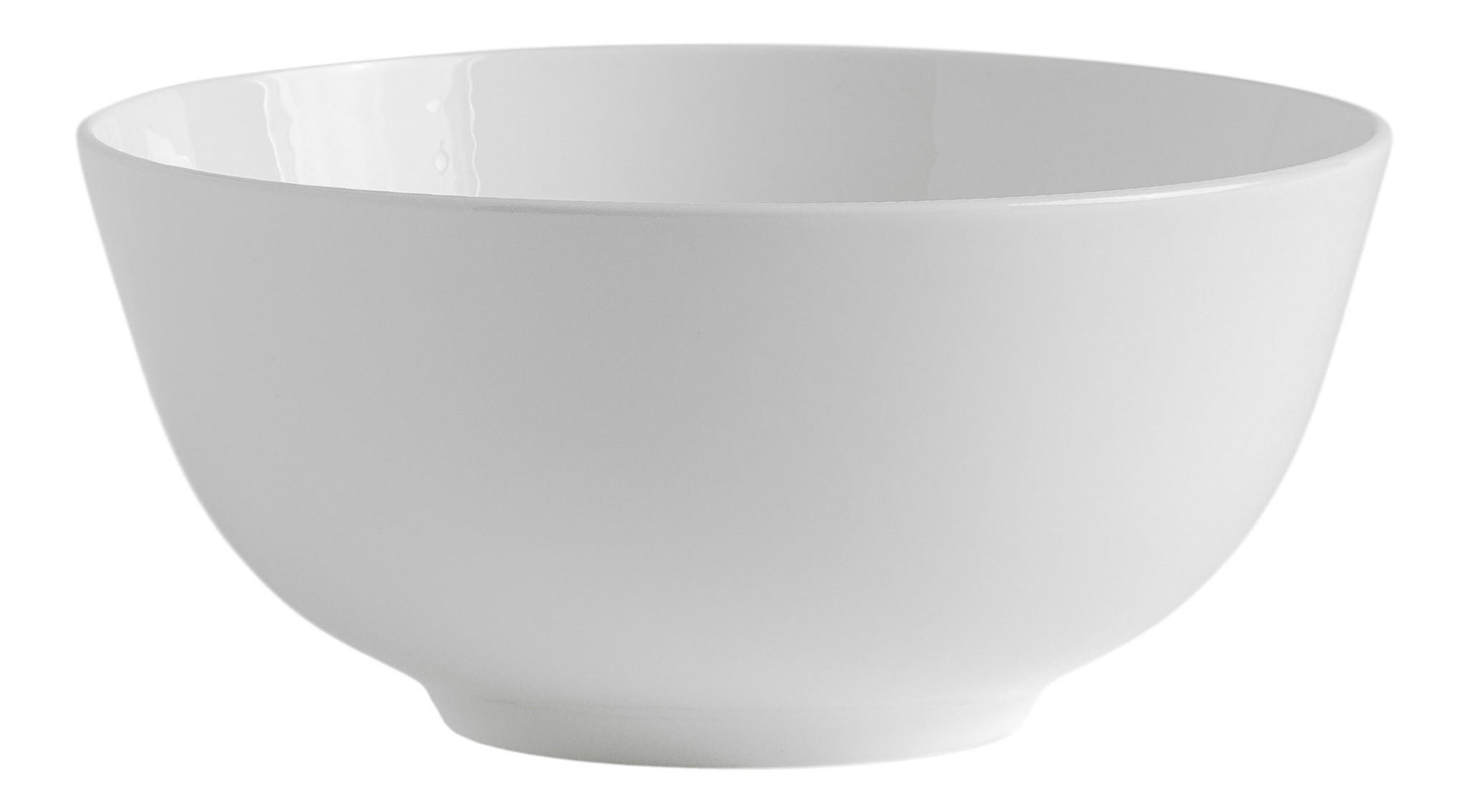 SERVIERSCHÜSSEL Bianco - Weiß, Keramik (22.7/10.45/22.7cm) - home&you