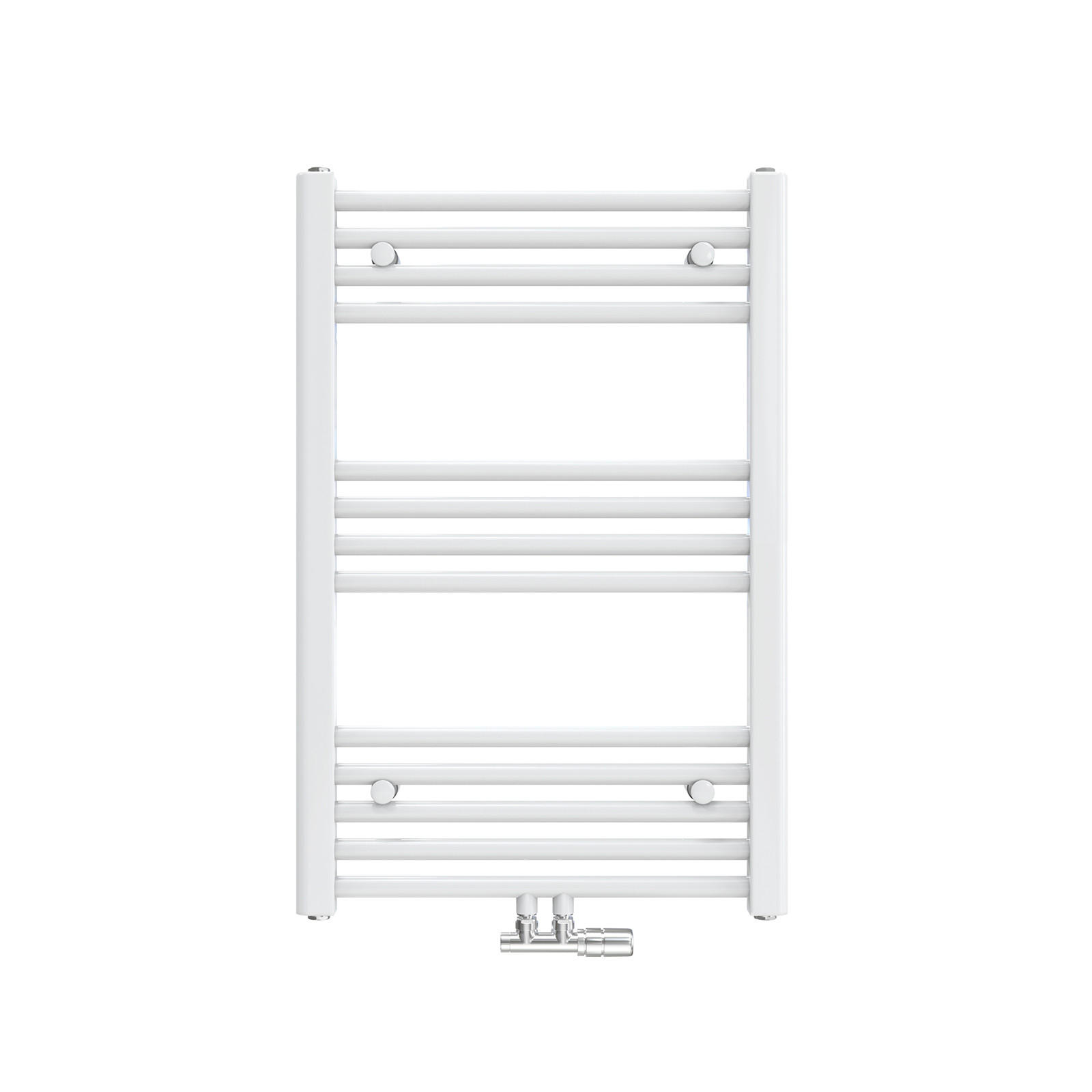 HEIZKÖRPER Handtuchheizkörper wasserführend 75/50/3 cm - Weiß, Metall (50/75/3cm) - EMKE