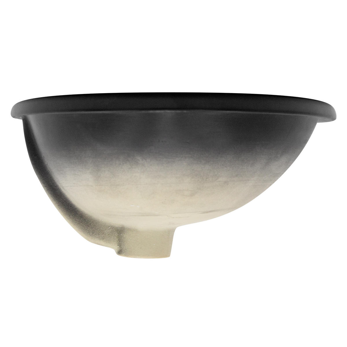 WASCHBECKEN - Schwarz, Keramik (40.5/19.5/49cm) - ML-DESIGN