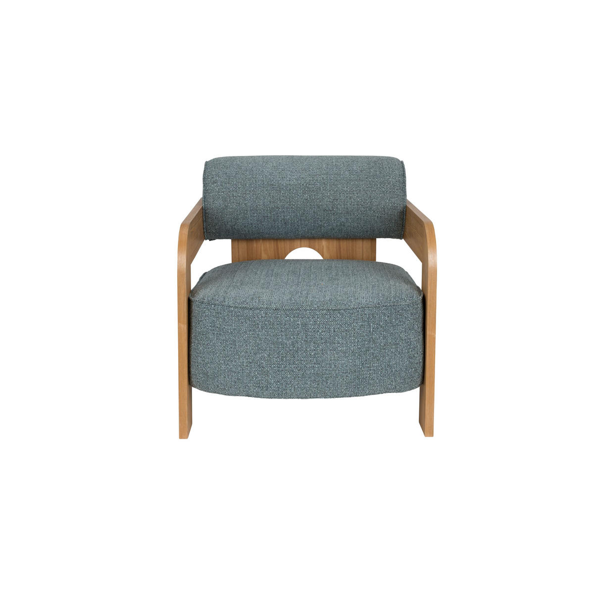 SESSEL Oolong Blau/ Grau - Blau, Kunststoff (72.5/76/90cm) - Zuiver