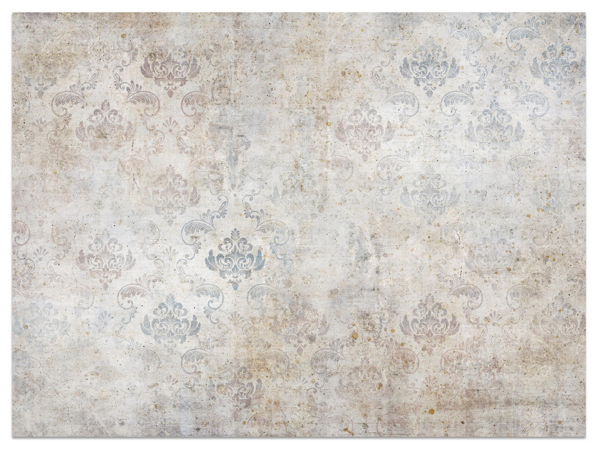 FOTOTAPETE für Schlafzimmer Vintage Ornamente Dekorativ 450x315 - Beige/Braun, Papier (450/315cm) - Muralo