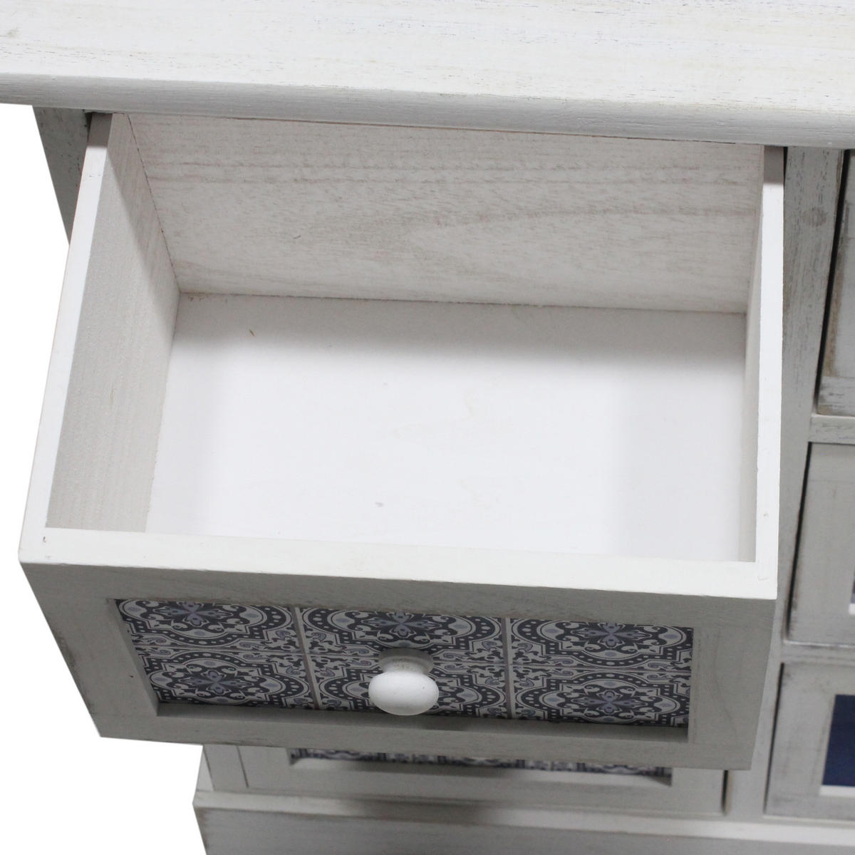 KOMMODE Weiß 25/56/60 cm - Weiß, Holz (25/60/56cm) - Mobili Rebecca