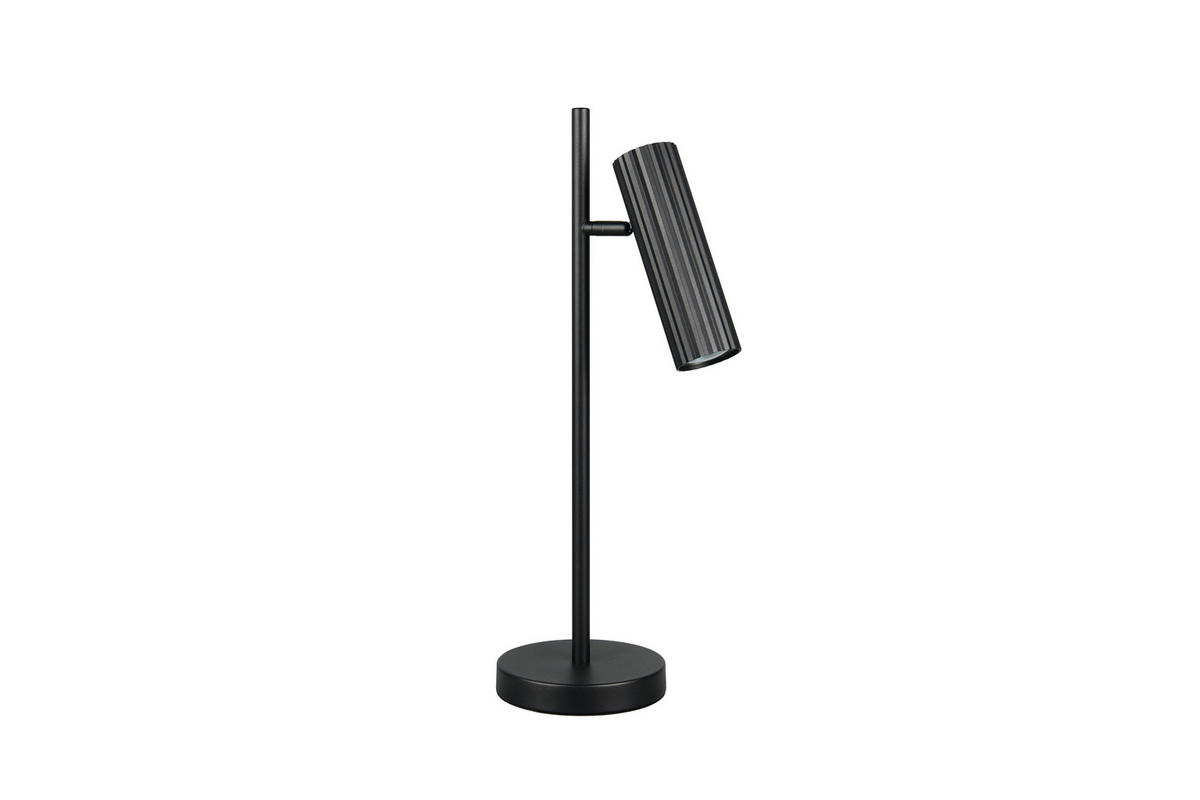 TISCHLAMPE SOKA - Schwarz - 0/0/50 cm - Schwarz, Metall (15/15/50cm) - Trio Leuchten