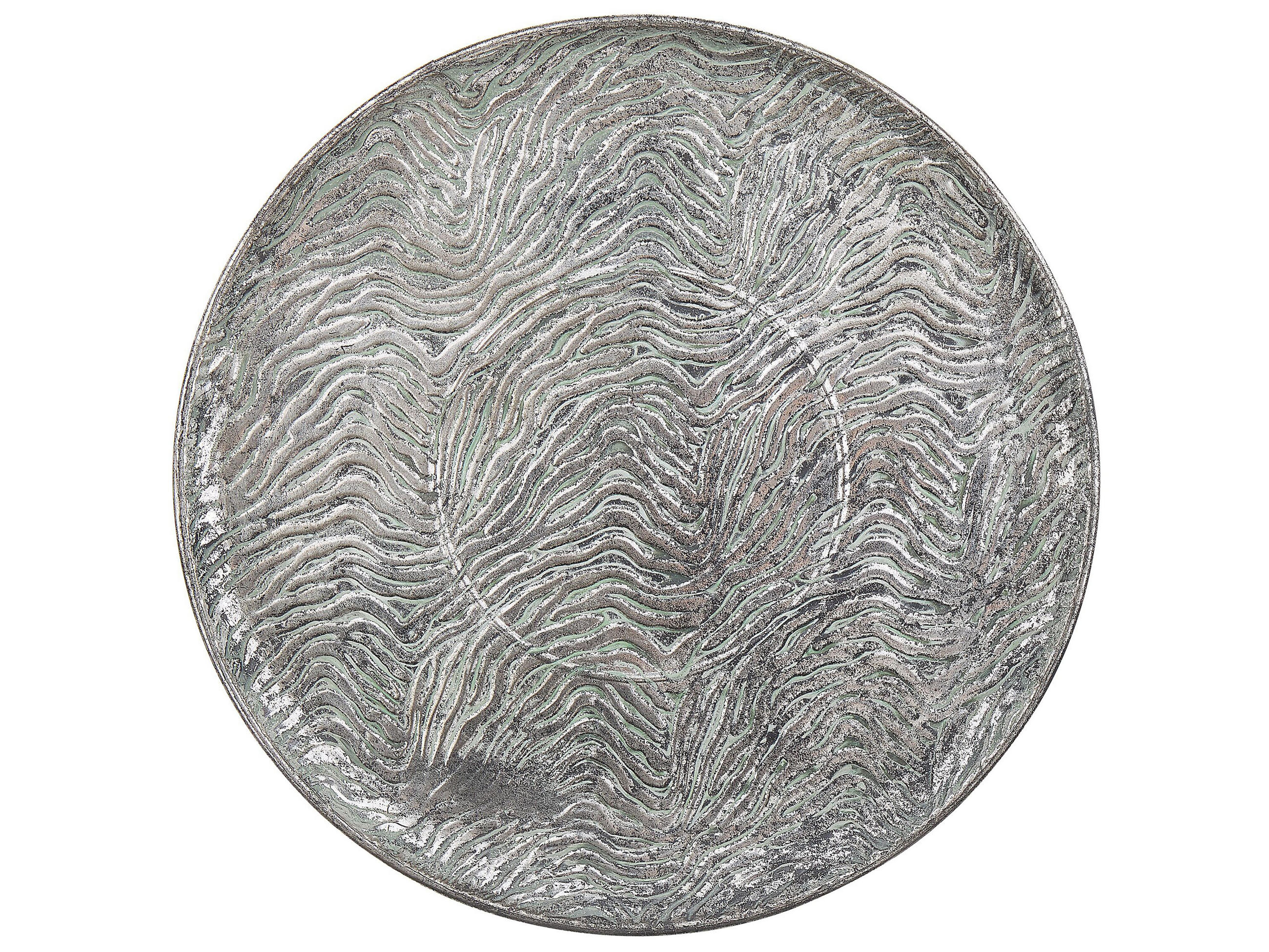 TABLETT Gefärbt Silber Kitnos - Silberfarben, Metall (49/2/49cm) - Beliani