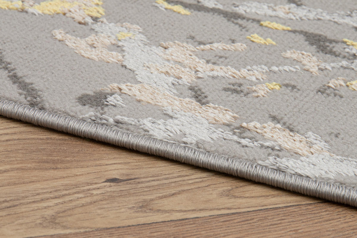 TEPPICH CRYSTAL Hellgrau 200/300 cm - Hellgrau, Textil (200/300cm) - Tapiso