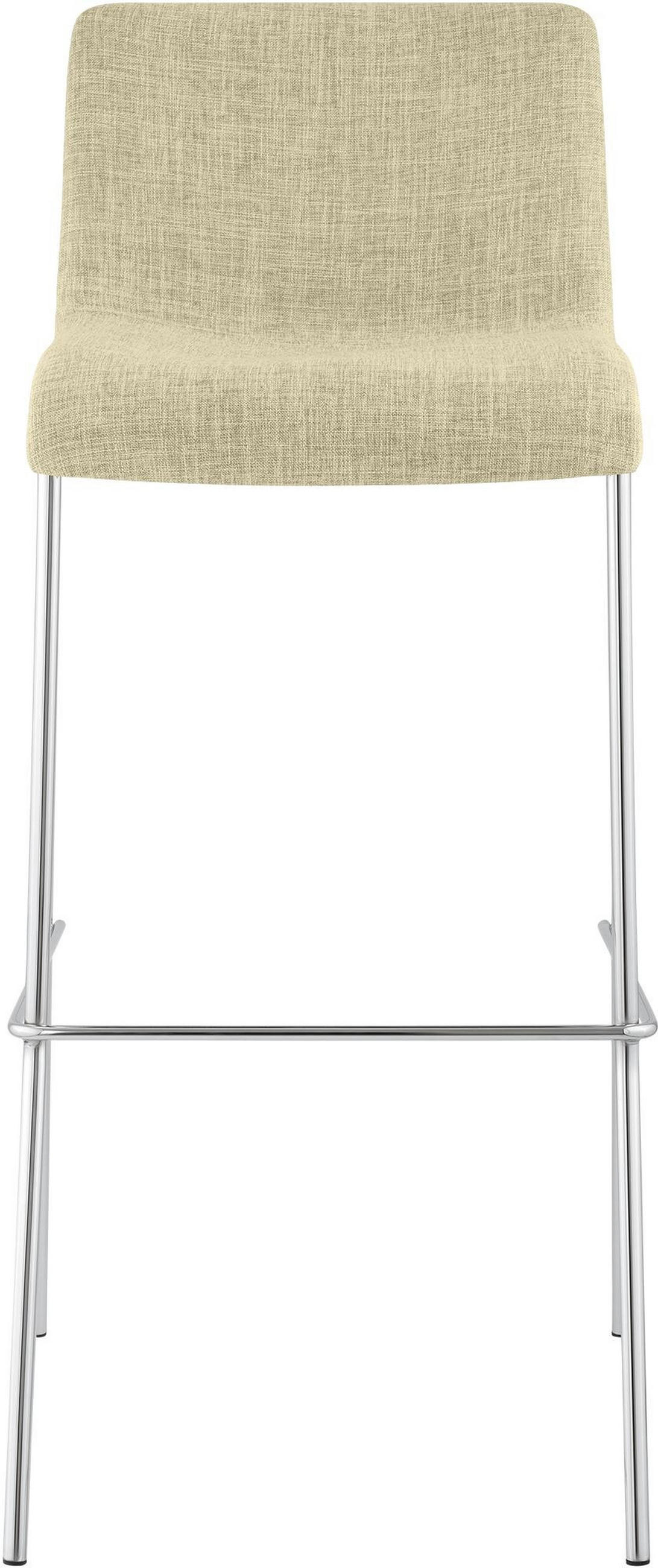 BARHOCKER Hover Stoff 100x43x48 cm creme - Creme, Textil (43/100/48cm) - furnicato