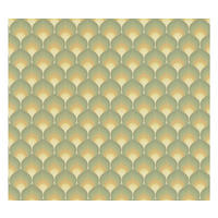 VLIESTAPETE Grün 53/850 cm - Grün, Textil (53/1cm) - KUNSTLOFT