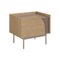 NACHTTISCH CARLO 13 57/49/42 cm in Frühlingseiche / Toffee links - Eichefarben, Holzwerkstoff (57/49/42cm) - Deine Möbel 24