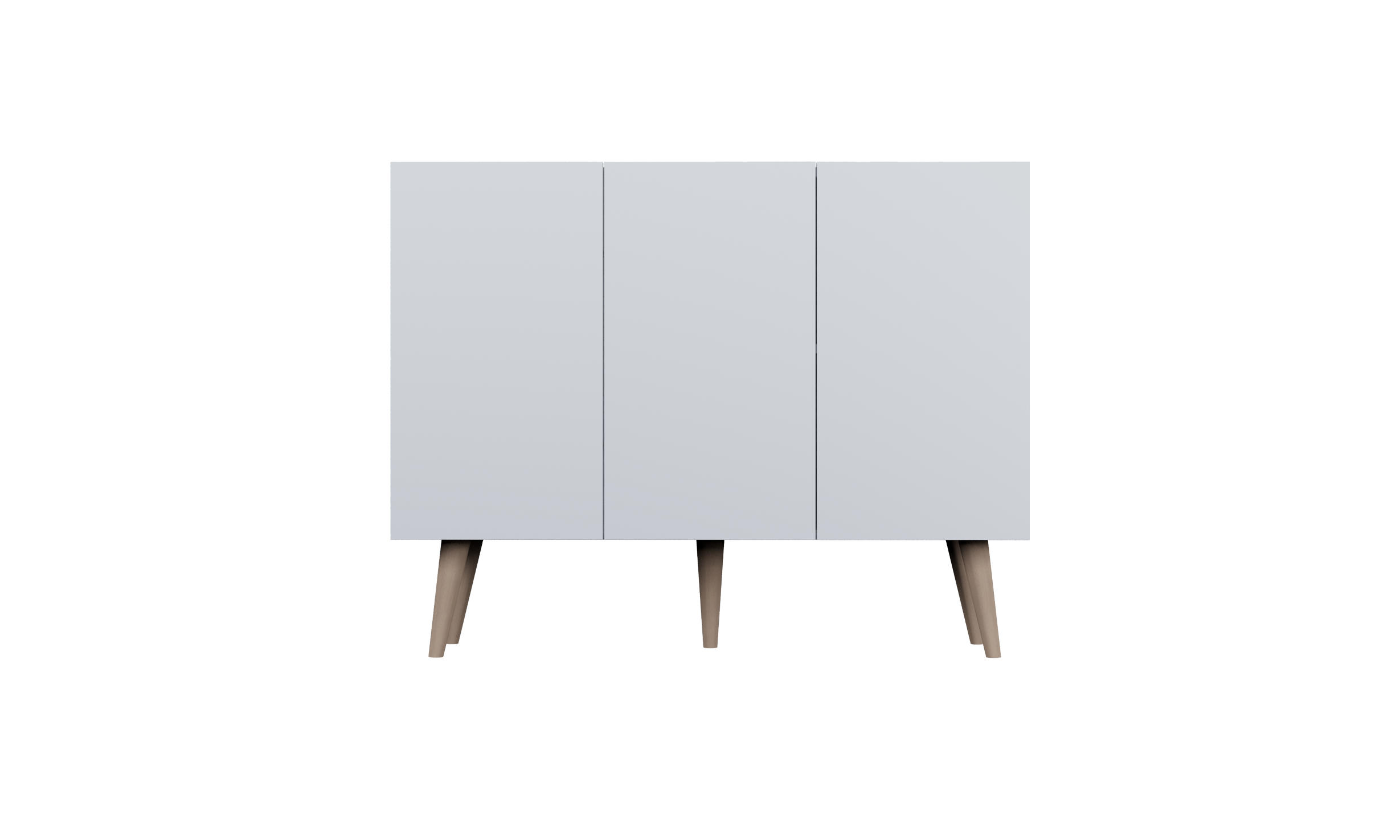 KOMMODE Toronto 39,9/95,5/120 - Weiß, Holzwerkstoff (40/96/120cm) - RAUMHIRSCH FURNITURE