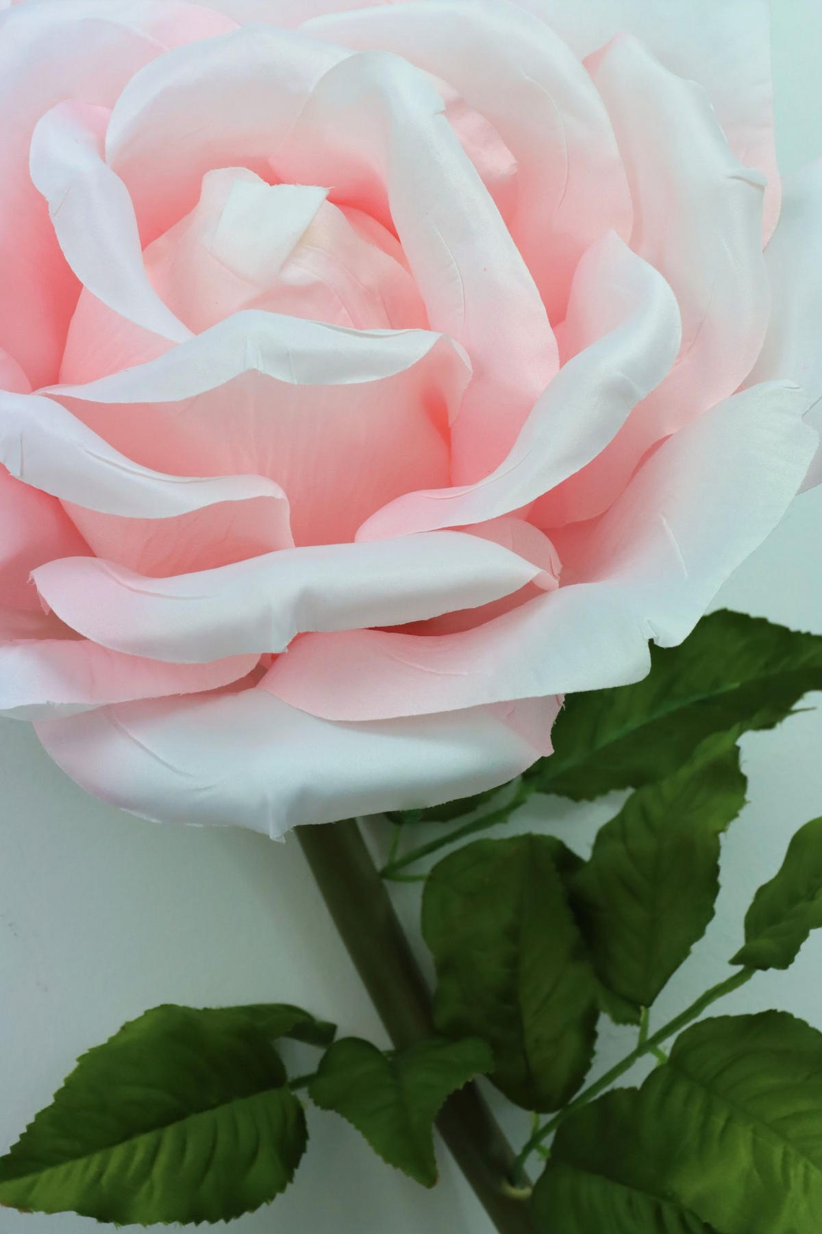 RIESENBLUME Rose rosa - Rosa, Kunststoff (110cm) - FURNARO