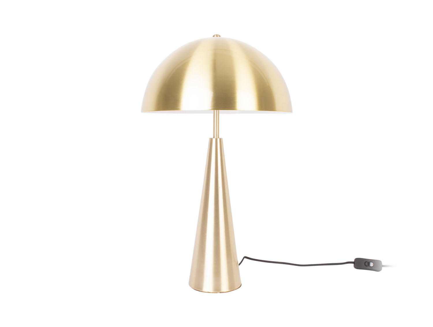 Leitmotiv Tischlampe Gold 11x51x11 cm
