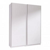 SCHIEBETÜRENSCHRANK - Kleiderschrank Ada I Weiß - Weiß, Holzwerkstoff (150/206/62cm) - Möblo