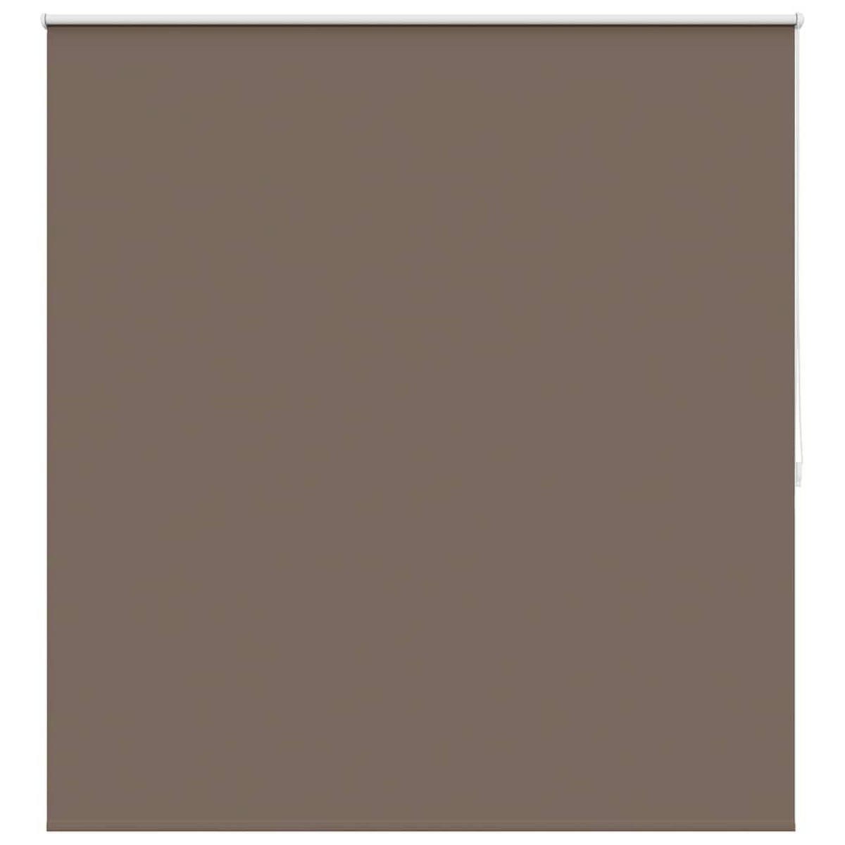 VERDUNKELUNGSROLLO 164,4/175 cm Stoffbreite 160 cm aus Polyester Braun - Braun, Textil (160/175cm) - vidaXL