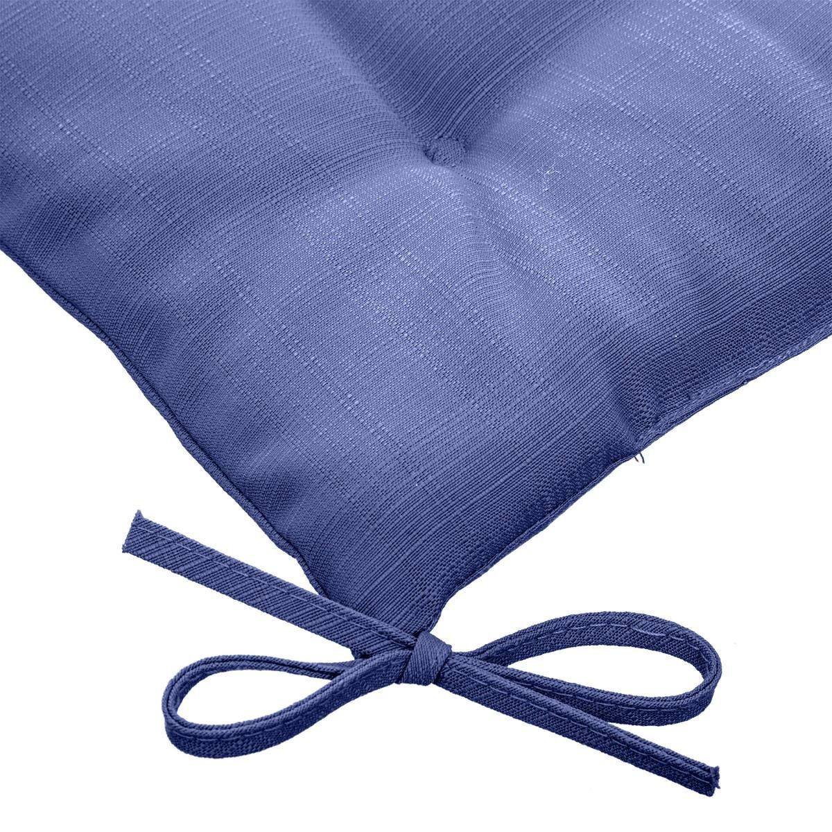 STUHLKISSEN Korai 40/40 cm - Blau, Textil (40cm)
