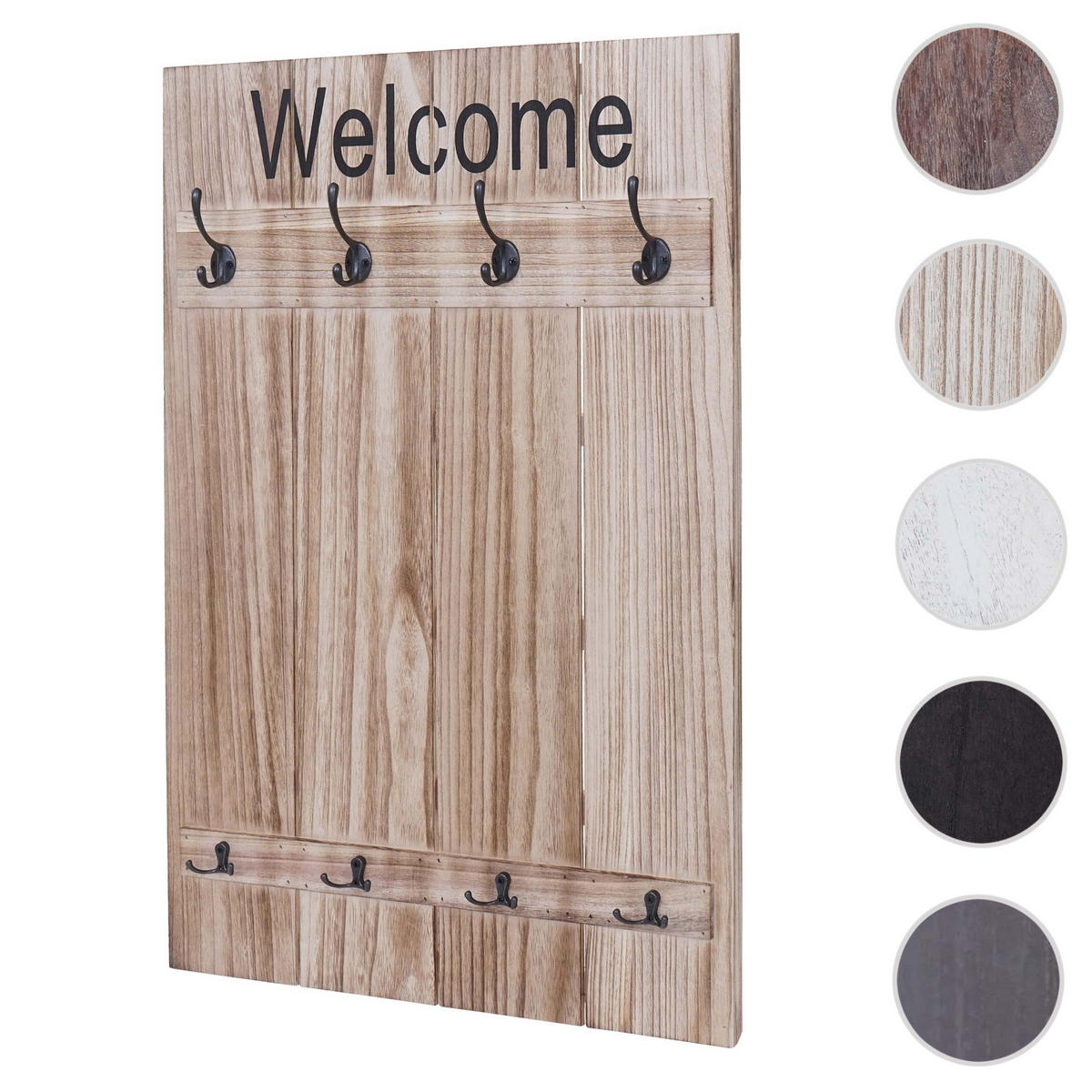 WANDGARDEROBE WELCOME SHABBY Beige - Beige, Holz (60/90/8cm) - MCW