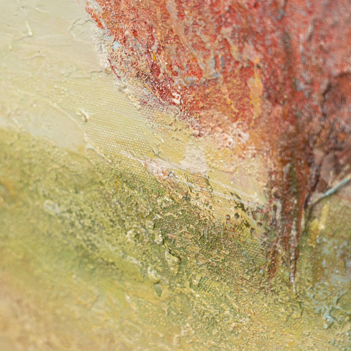 GEMÄLDE Warme Weite Schattenfugenrahmen Eichefarben 140x100 cm - Eichefarben, Holz (140/100cm) - YS-art gallery