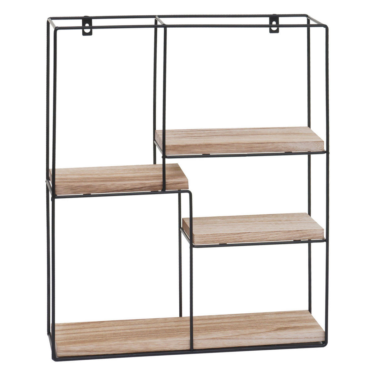 WANDREGAL Beige - Beige, Holz (40/51/11cm) - MCW