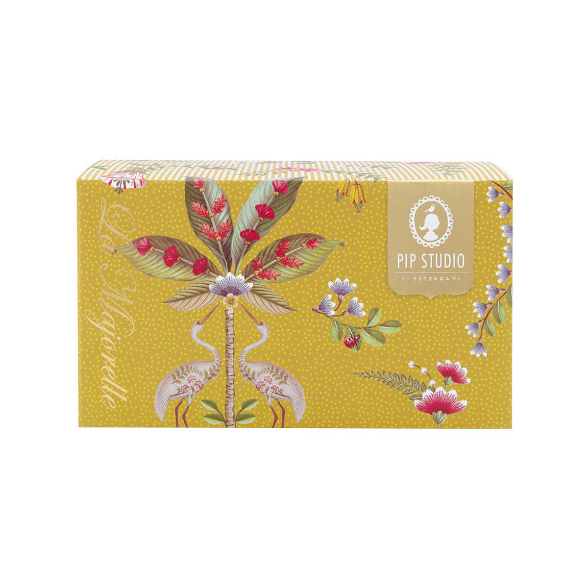 TASSEN & UNTERTASSEN 2er-Set La majorelle gelb 280 ml - Gelb, Keramik (16.8/12.2/16.8cm) - Pip Studio