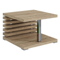 KAFFEETISCH 60x60x44 cm - Sonoma Eiche - YOTO +2 - Erlefarben, Holzwerkstoff (60/60/44cm) - ALTDECOR