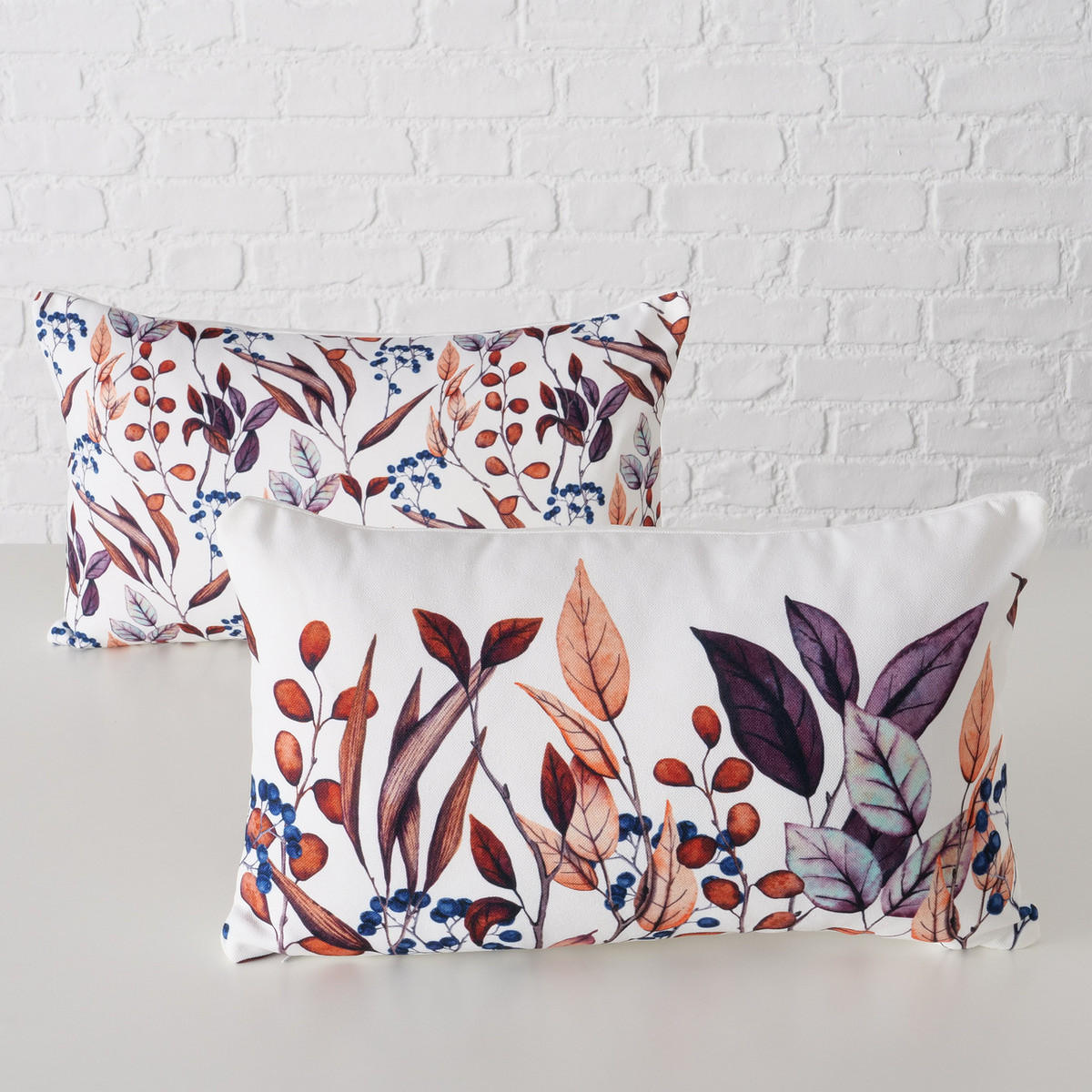 KISSEN Brinja 50/30/10 cm - Multicolor, Textil (30/50cm) - Boltze Home