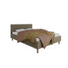 POLSTERBETT ALMORE 160x200cm Elegantes Polsterbett für modernen Wohnstil , Taschenfederkernmatratze LIORA(19cm), cappuccino - Cappuccino, Holz (140/200cm) - Panda Möbel