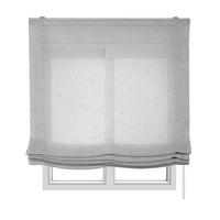 RAFFROLLOS | Grau, 105 cm x 175 cm - Grau, Kunststoff (105/175cm) - STORESDECO