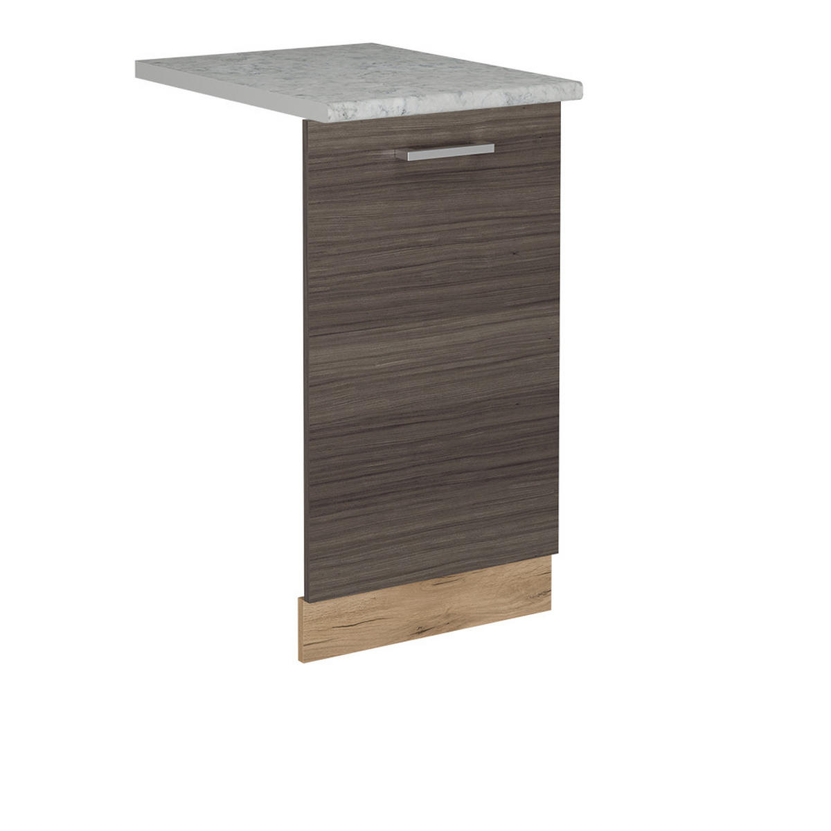 KRYT MYČKY NÁDOBÍ R-Line Ušlechtilá šedá - šedá/medově dubová, kompozitní dřevo (45/81.8/1.6cm) - Vicco