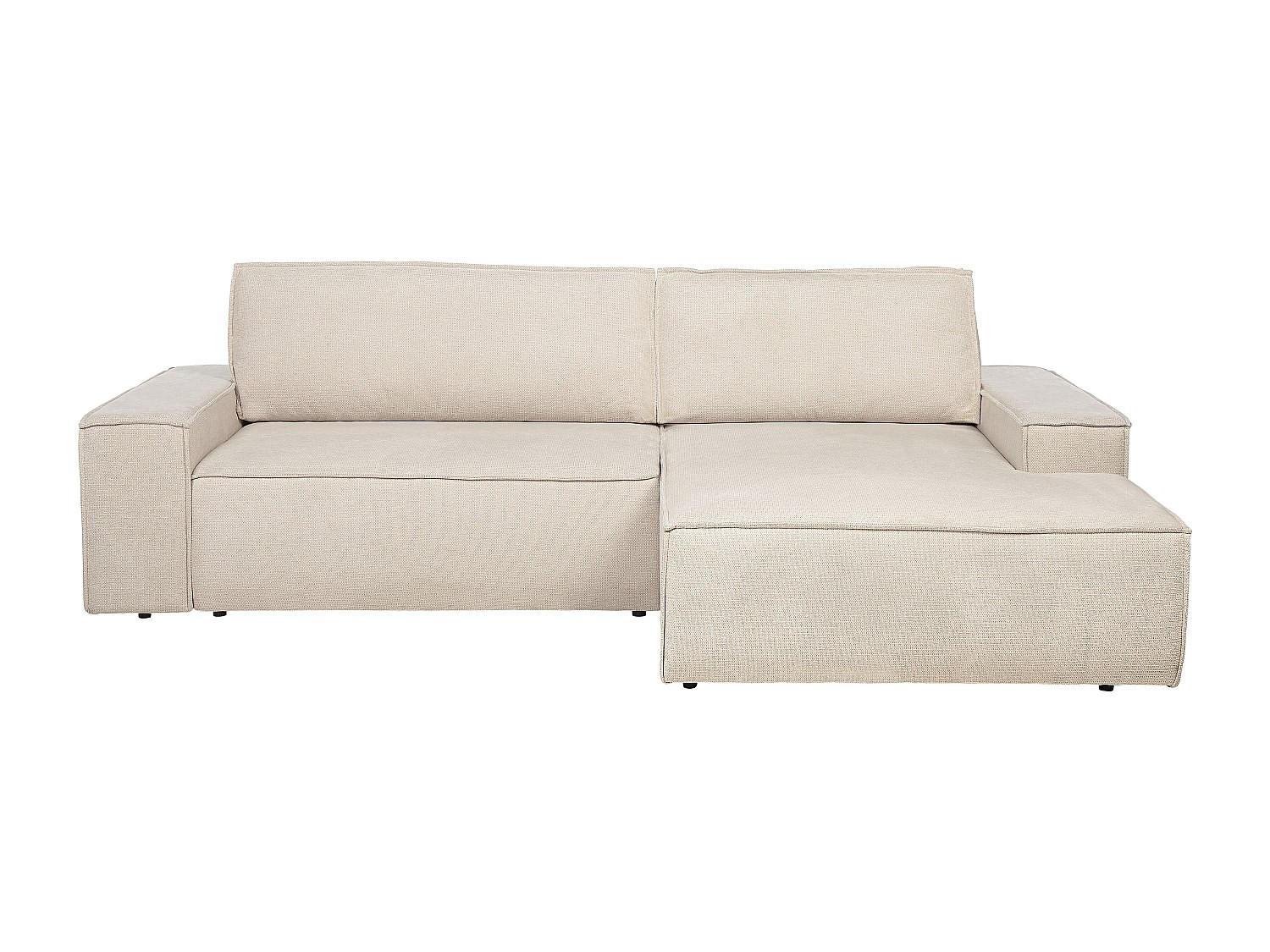 SCHLAFSOFA - 4 Personen - Stoff - Beige - - Beige, Textil (267/85/167cm) - Vente-Unique