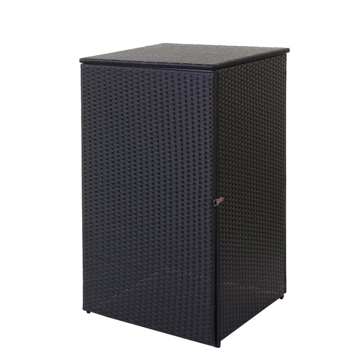 MÜLLTONNENVERKLEIDUNG 120L Schwarz - Schwarz, Kunststoff (65/110/66cm) - MCW