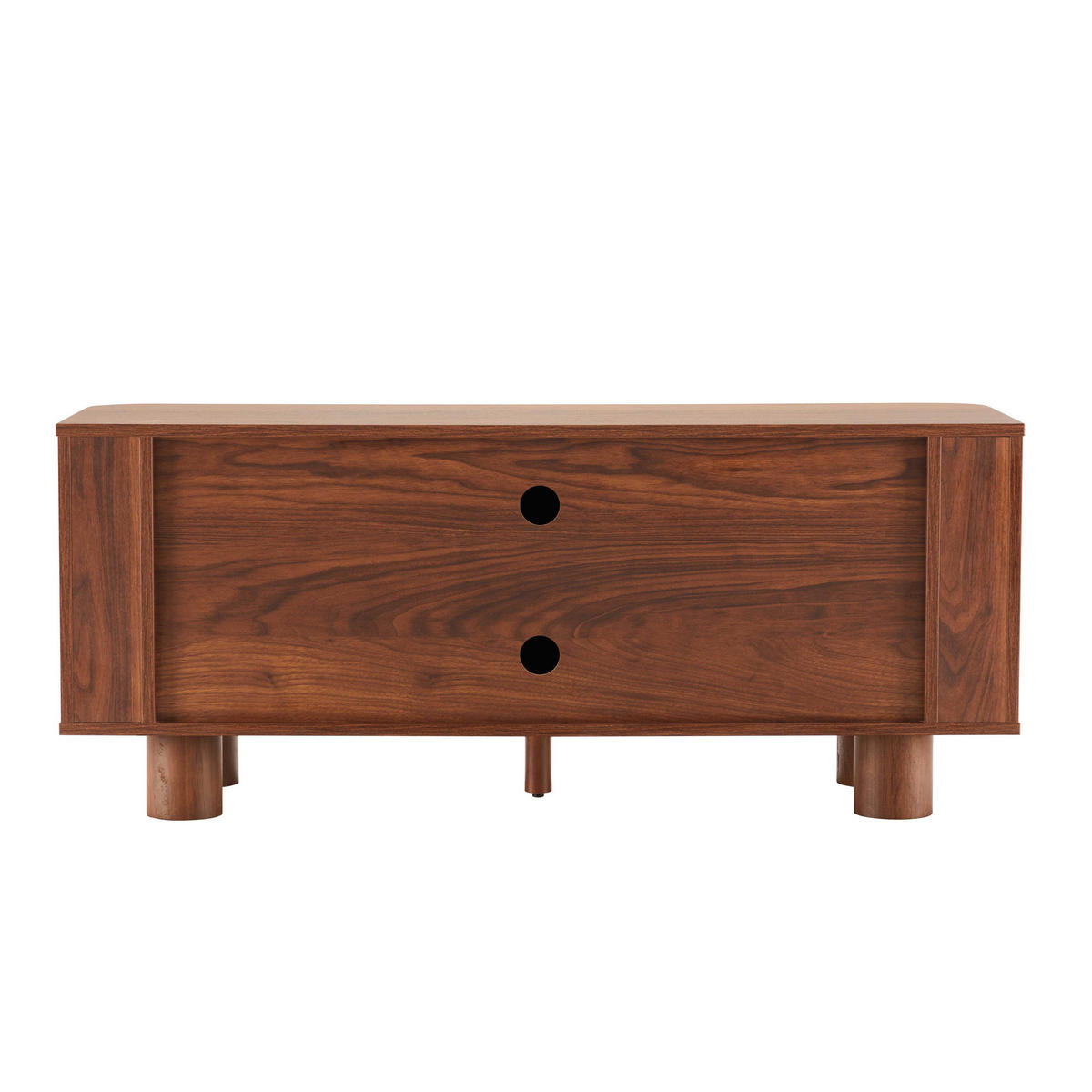 TV-SCHRANK 120 cm, dunkles Holz - Braun, Holz (40/50/120cm) - Oviala