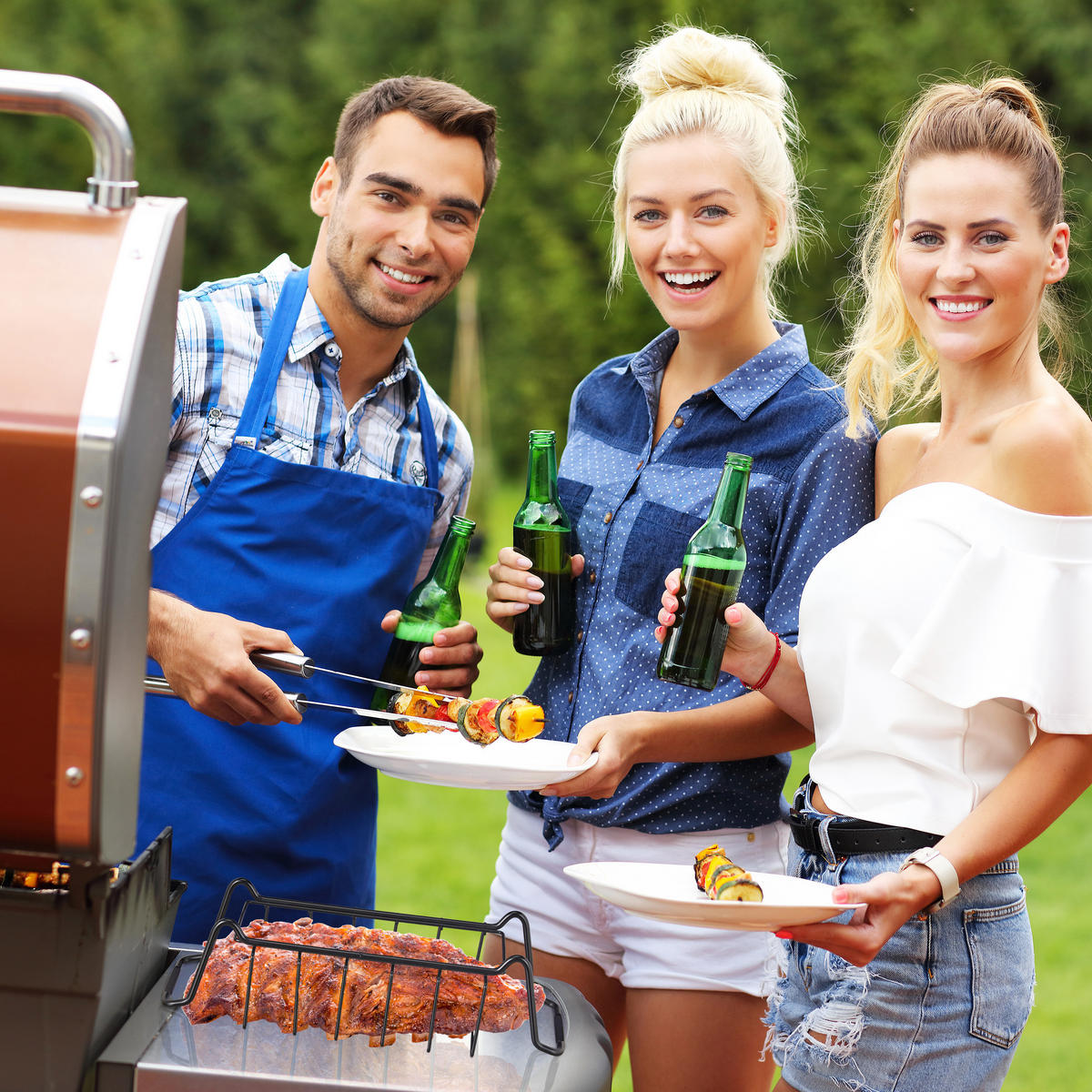 RIPPCHENHALTER - Schwarz, Metall (44.5/11.5/18.5cm) - Relaxdays