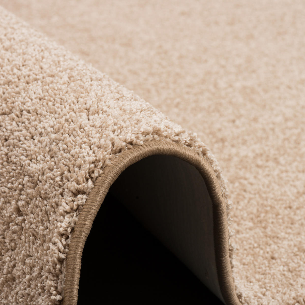HOCHFLOR VELOURS TEPPICH MONA - Naturfarben, Textil (100/200cm) - Snapstyle
