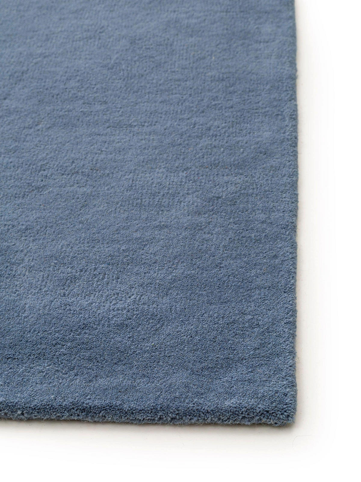 WOLLTEPPICH Bent Blau 160x230 cm - Blau, Textil (160/230cm) - benuta Nest
