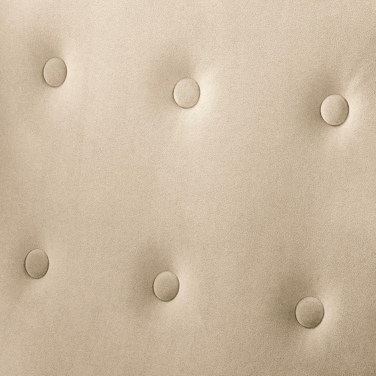 OHRENSESSEL - Dunkelbraun/Creme, Textil (85/101/89cm) - home24