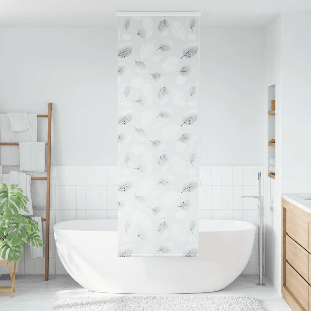 DUSCHVORHANG für Dusche Breite Stoff 66 cm - Weiß, Kunststoff (70/240cm) - MCBOSON