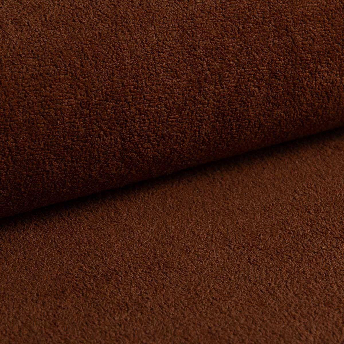 WOHNLANDSCHAFT Ablia Ziegelrot 364/168/87 cm mit Schlaffunktion - Dunkelorange/Schwarz, Kunststoff/Textil (364/87/168cm) - AX Living