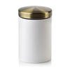 BEHÄLTER Damien Gold 9.5/9.5/14.5 cm Metall - Goldfarben, Metall (9.5/14.5/9.5cm) - Mondex
