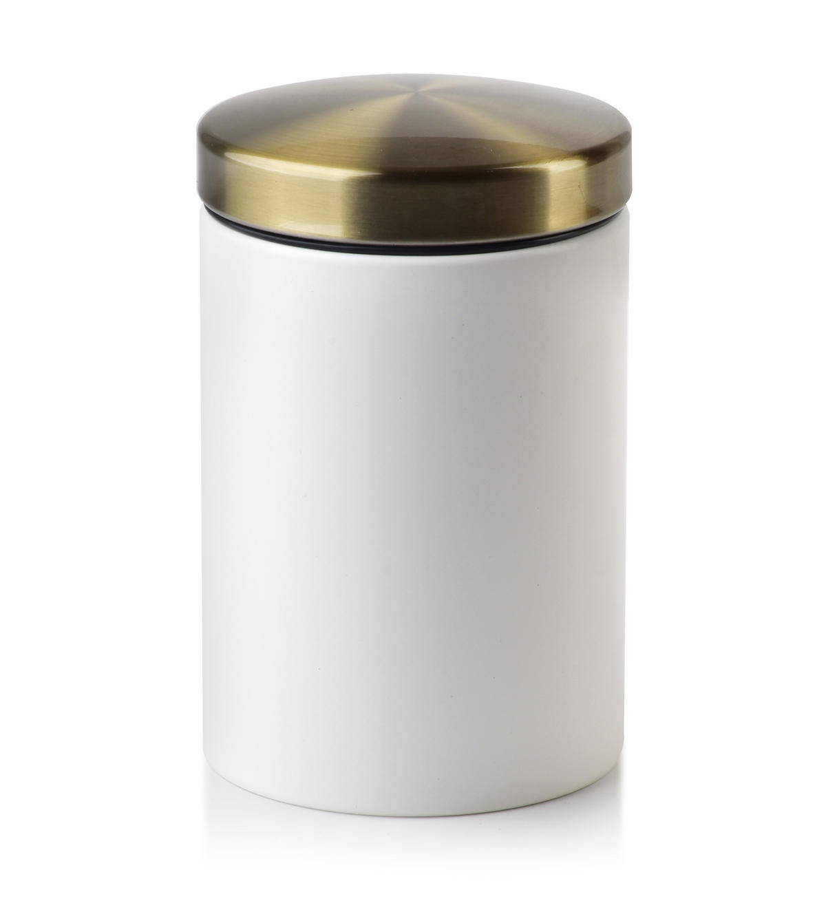 BEHÄLTER Damien Gold 9.5/9.5/14.5 cm Metall - Goldfarben, Metall (9.5/14.5/9.5cm) - Mondex