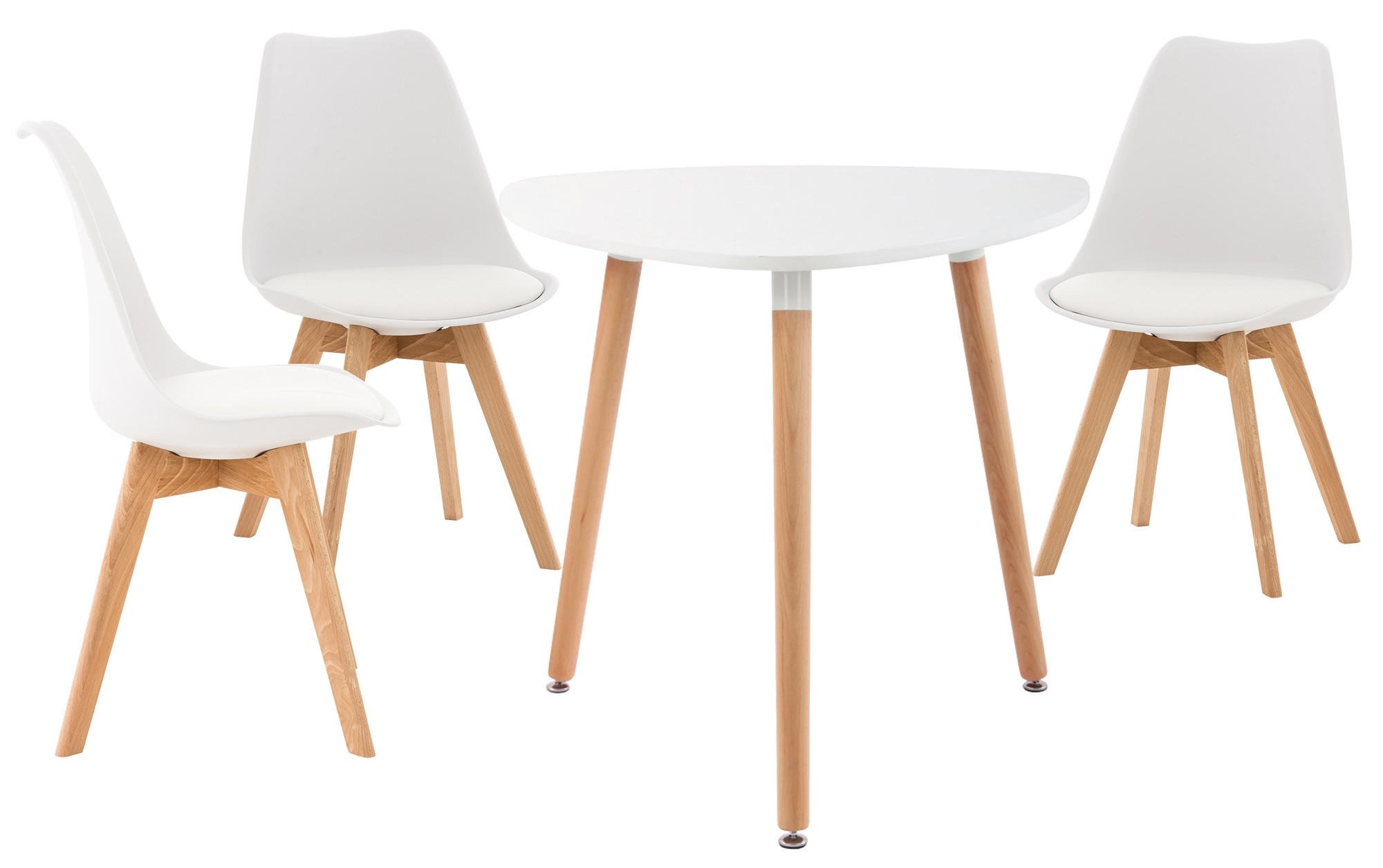 Deluke Essgruppe Weiß 150x83x150 cm
