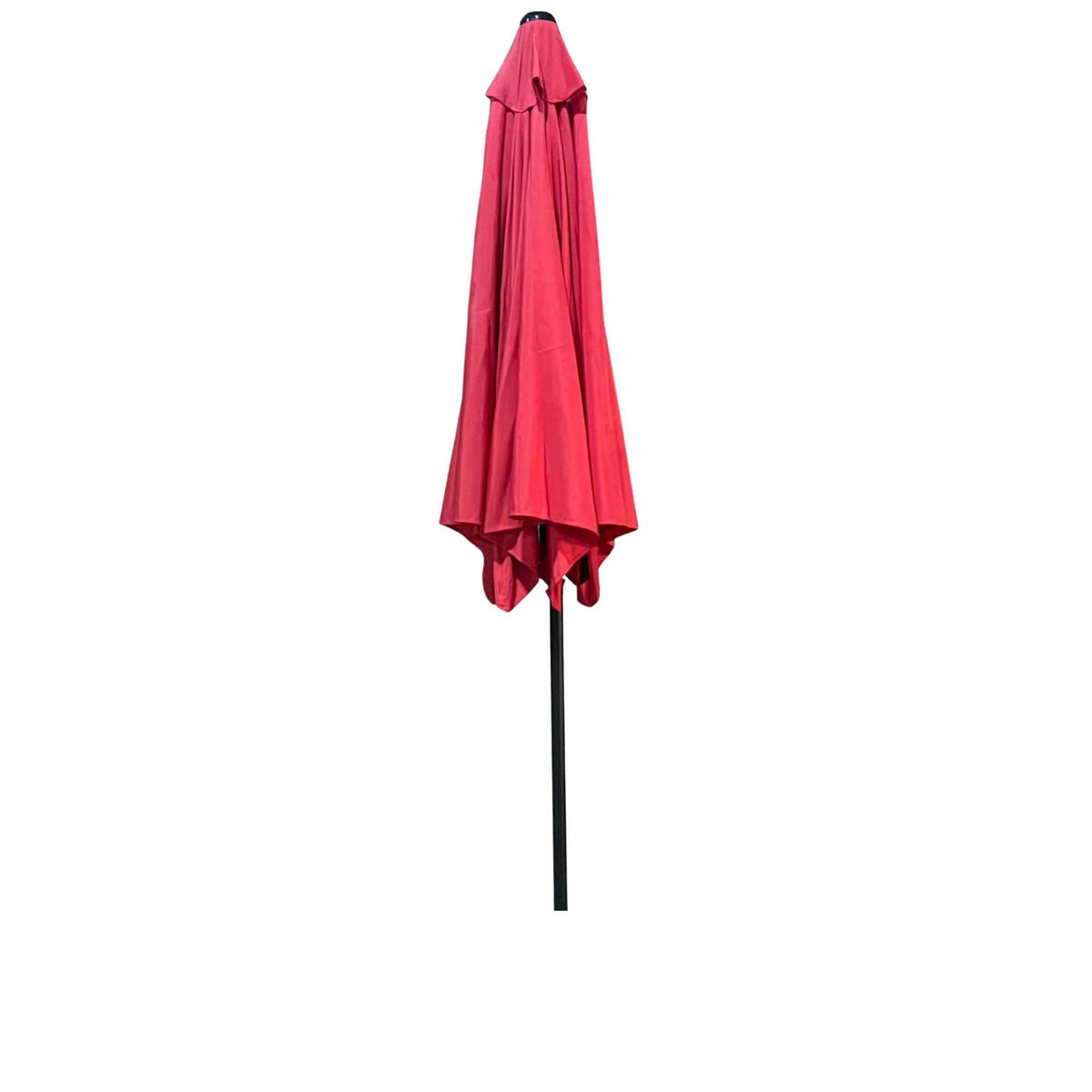 SONNENSCHRIM Rot 235/270 cm - Rot/Schwarz, Metall (270/270cm) - Akord