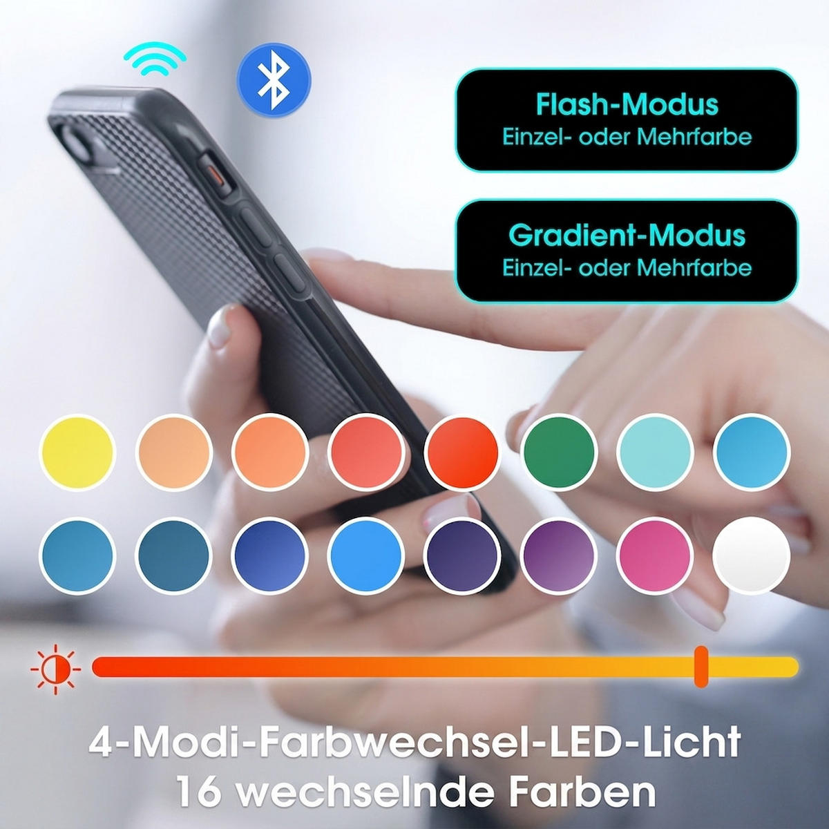TV-SCHRANK 240/38.5/35.5 cm Weiß mit variable LED-Beleuchtung und 2 Türen - Weiß, Holzwerkstoff (240/35.5/38.5cm) - Oxeza